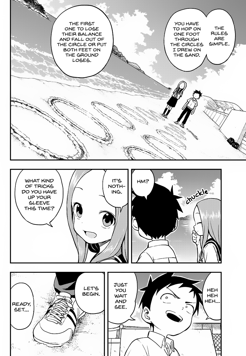 Karakai Jouzu No Takagi-San - Chapter 164: Hopping