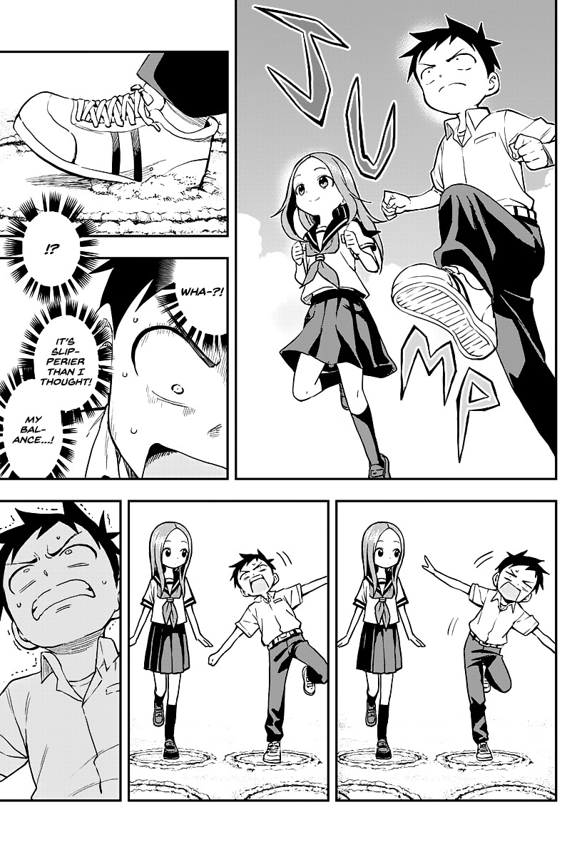 Karakai Jouzu No Takagi-San - Chapter 164: Hopping