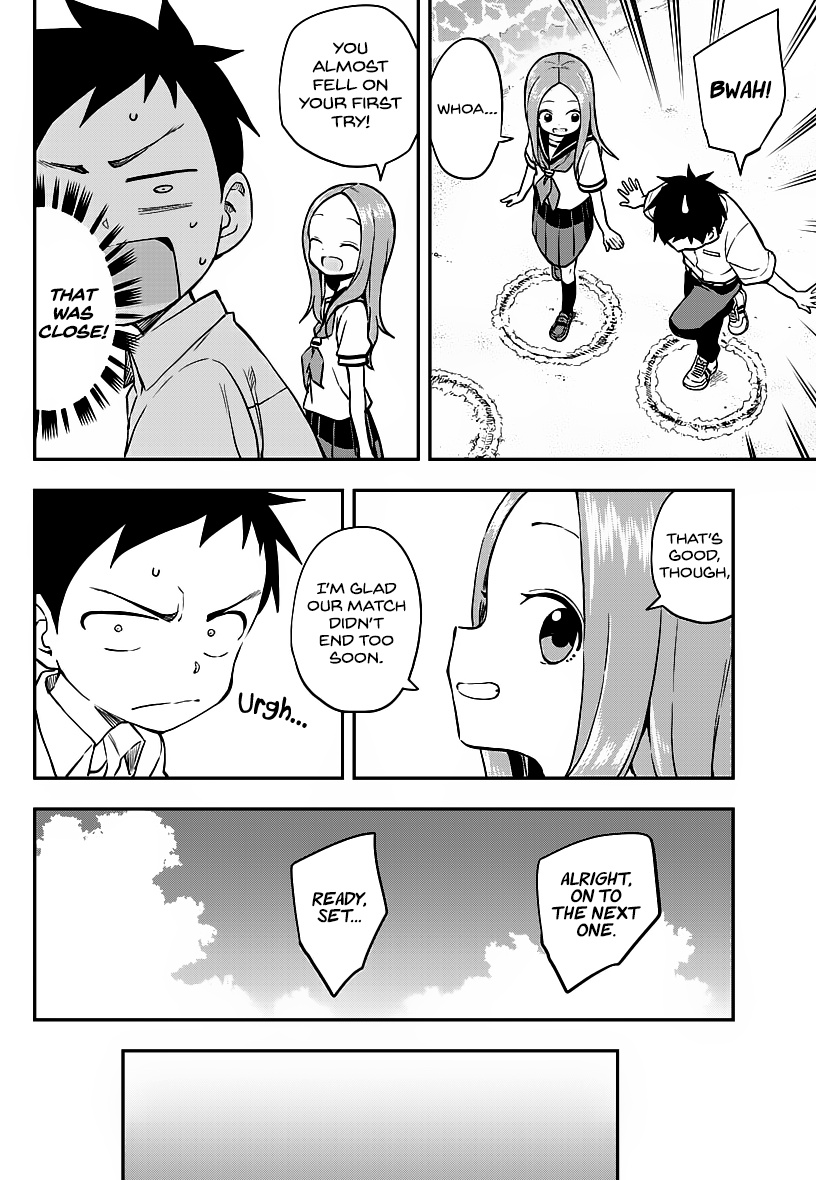 Karakai Jouzu No Takagi-San - Chapter 164: Hopping