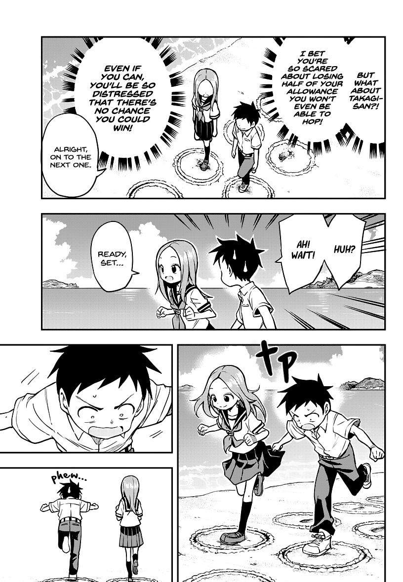 Karakai Jouzu No Takagi-San - Chapter 164: Hopping