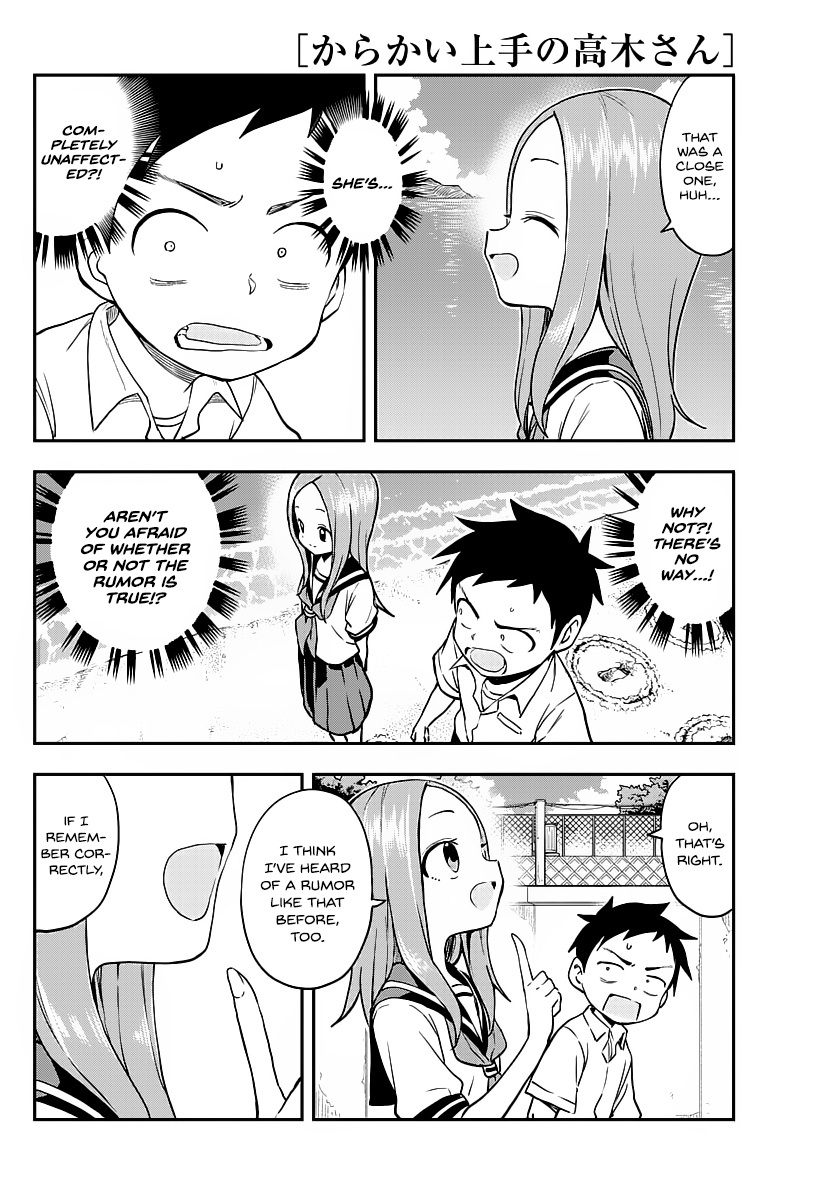 Karakai Jouzu No Takagi-San - Chapter 164: Hopping