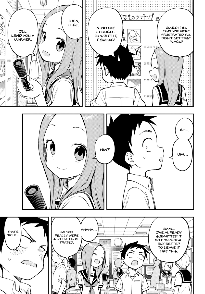 Karakai Jouzu No Takagi-San - Chapter 158: Ch. 158 - Beautiful Things