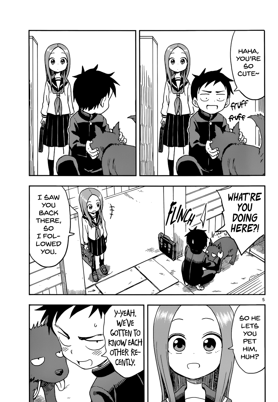 Karakai Jouzu No Takagi-San - Chapter 85: Dog