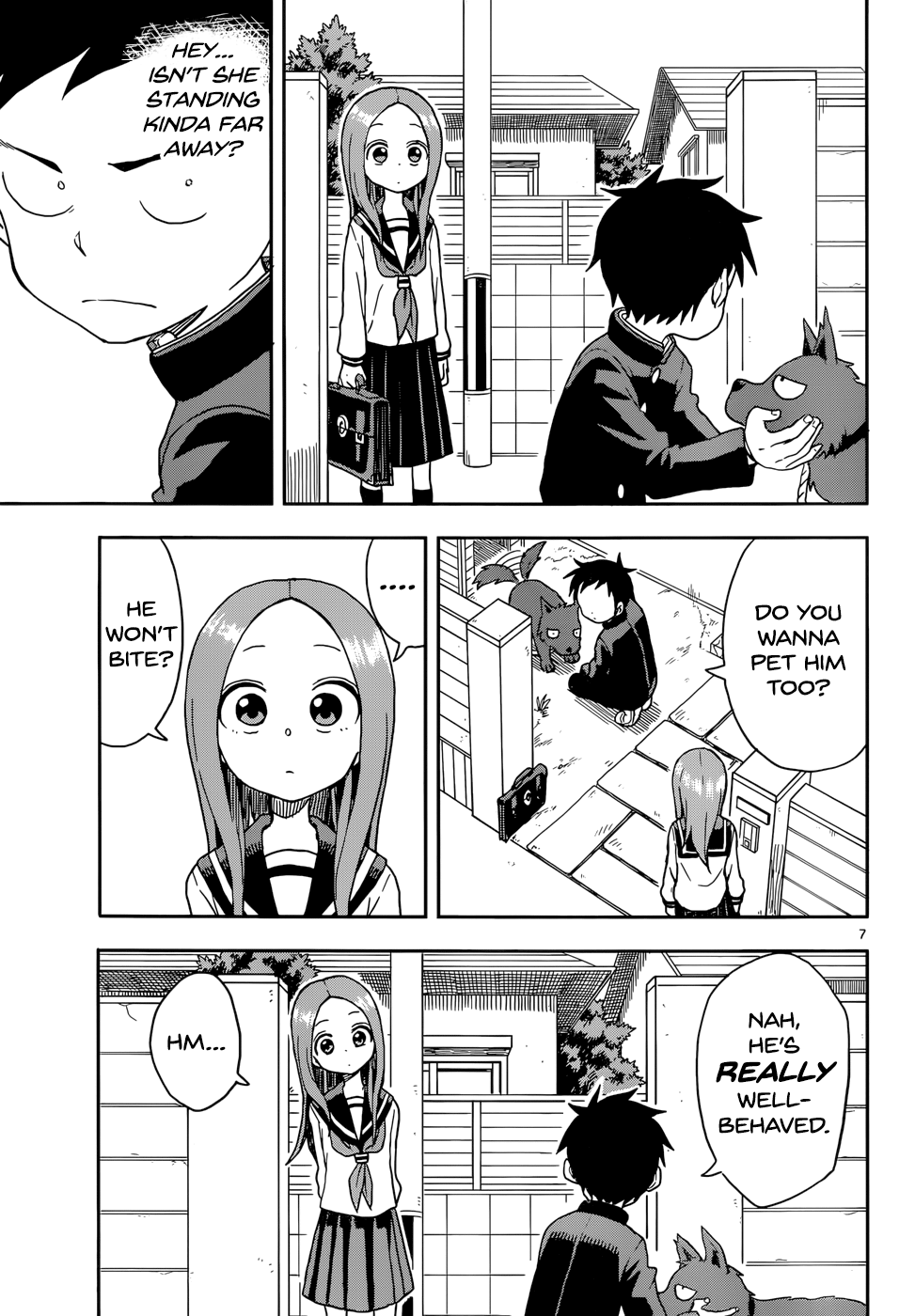 Karakai Jouzu No Takagi-San - Chapter 85: Dog