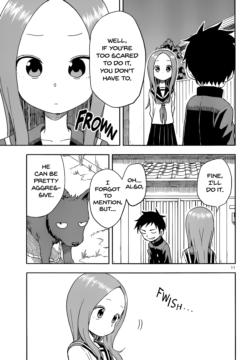 Karakai Jouzu No Takagi-San - Chapter 85: Dog