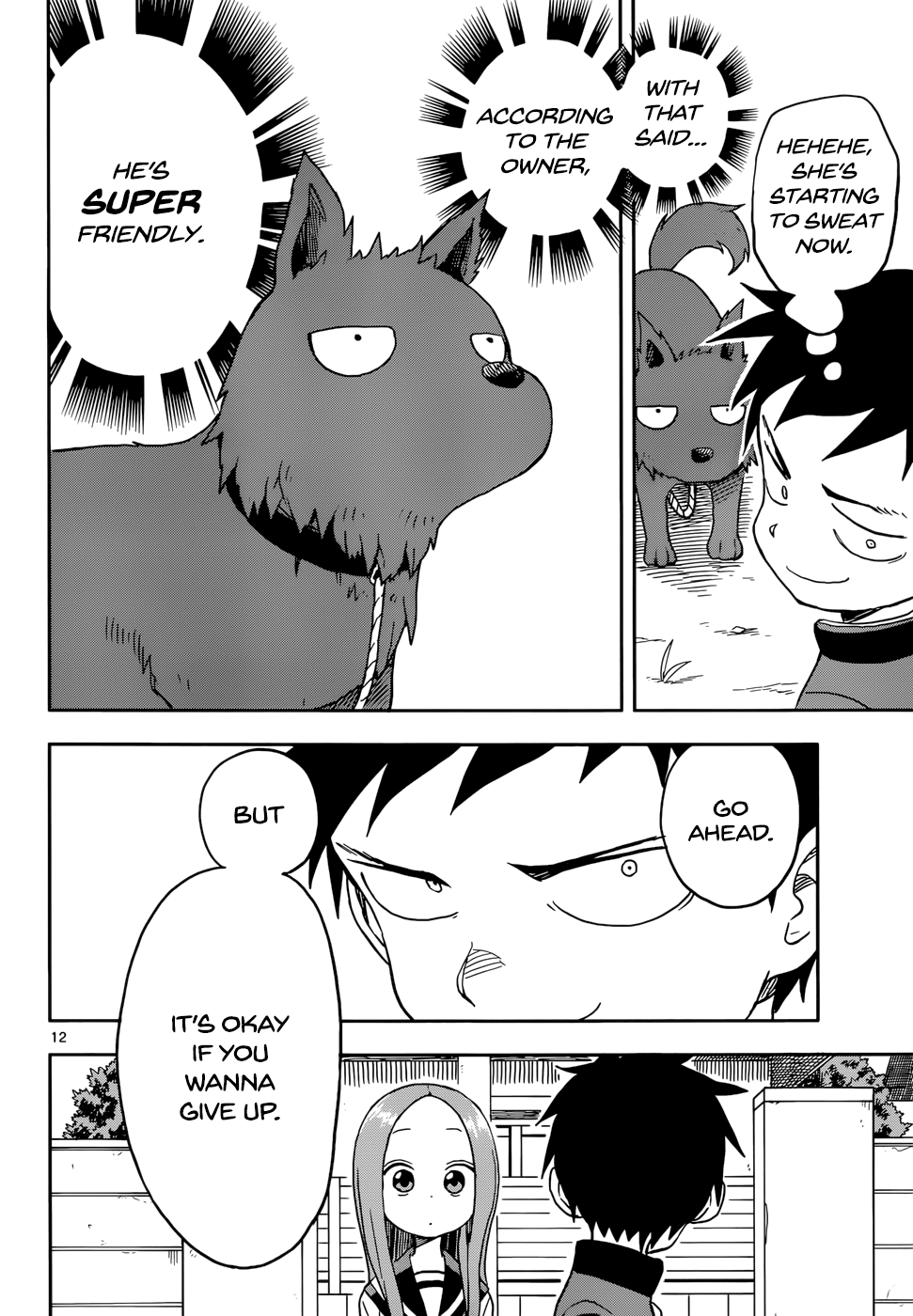 Karakai Jouzu No Takagi-San - Chapter 85: Dog