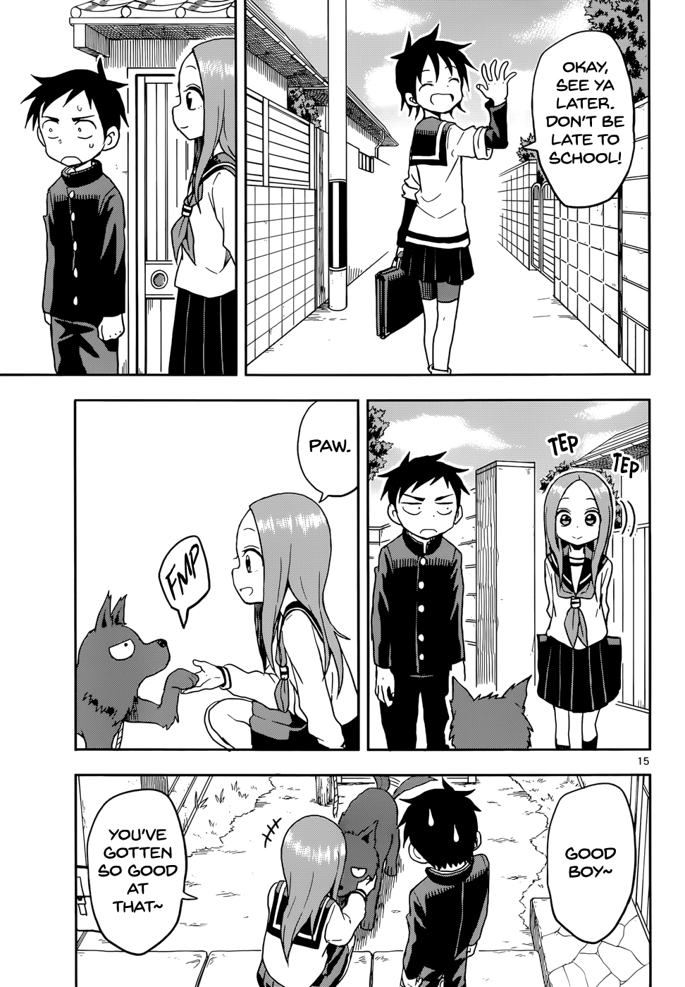 Karakai Jouzu No Takagi-San - Chapter 85: Dog