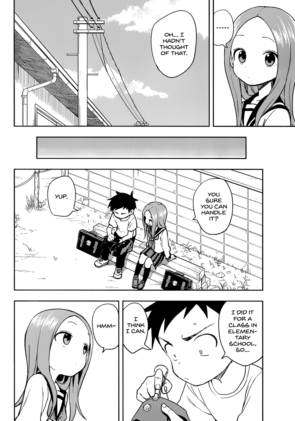 Karakai Jouzu No Takagi-San - Chapter 152: Button