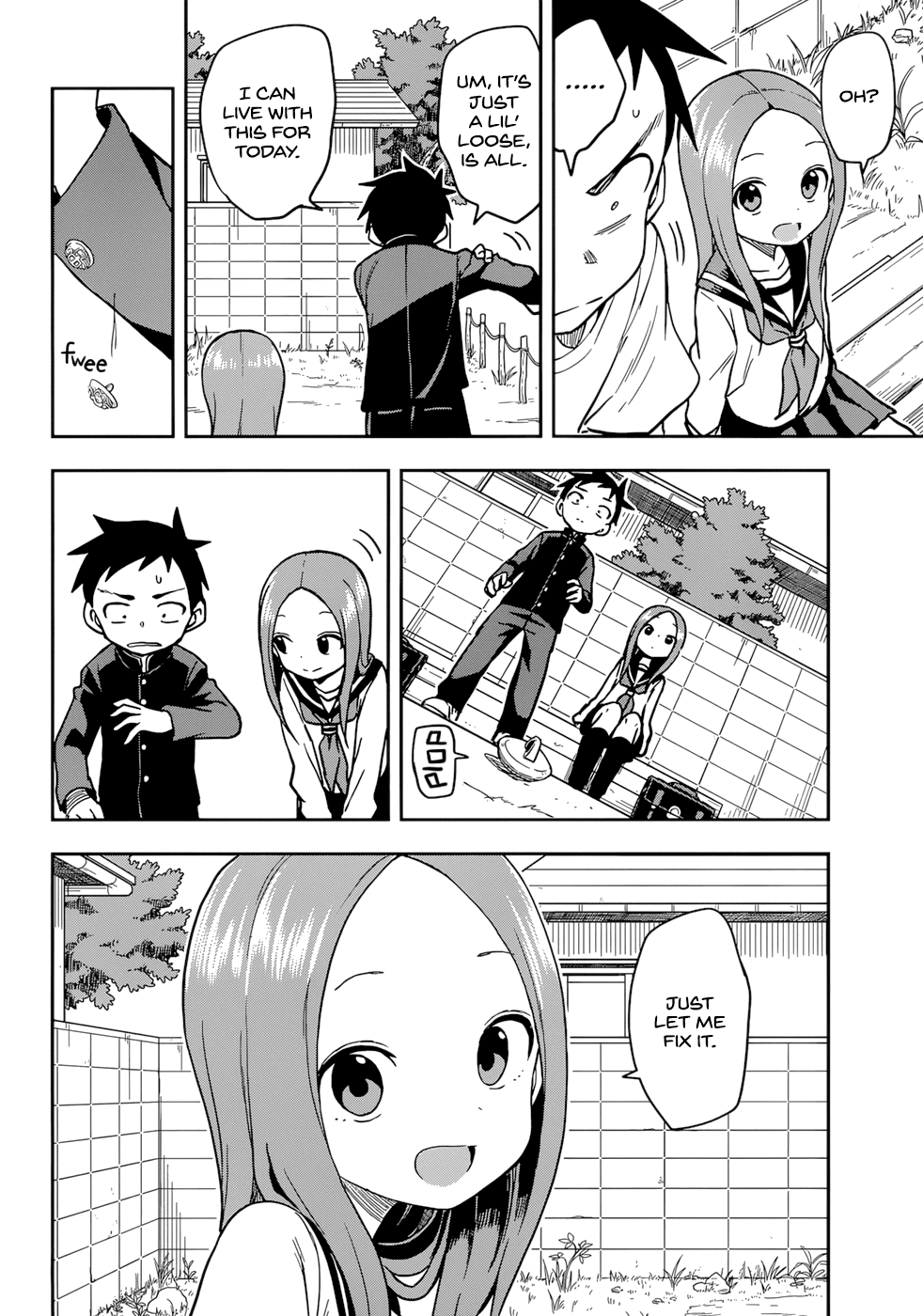 Karakai Jouzu No Takagi-San - Chapter 152: Button