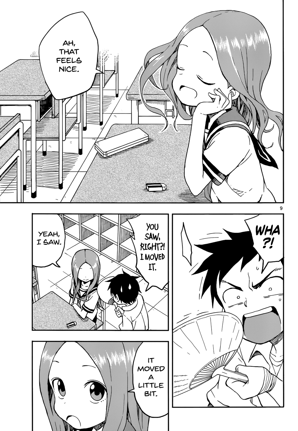 Karakai Jouzu No Takagi-San - Chapter 86: Fan