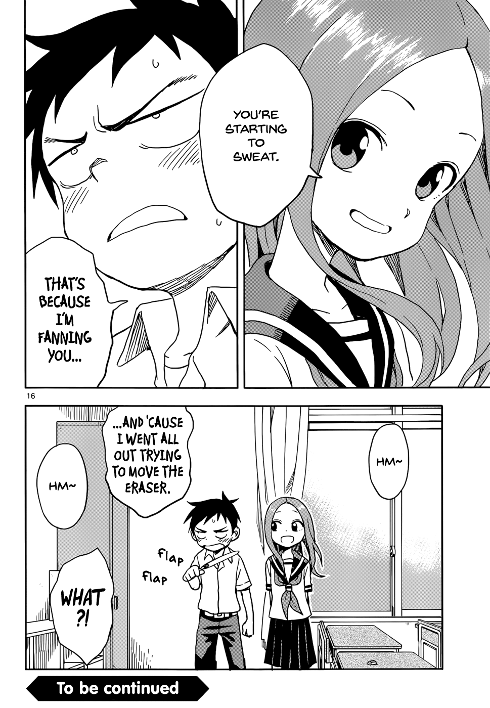 Karakai Jouzu No Takagi-San - Chapter 86: Fan