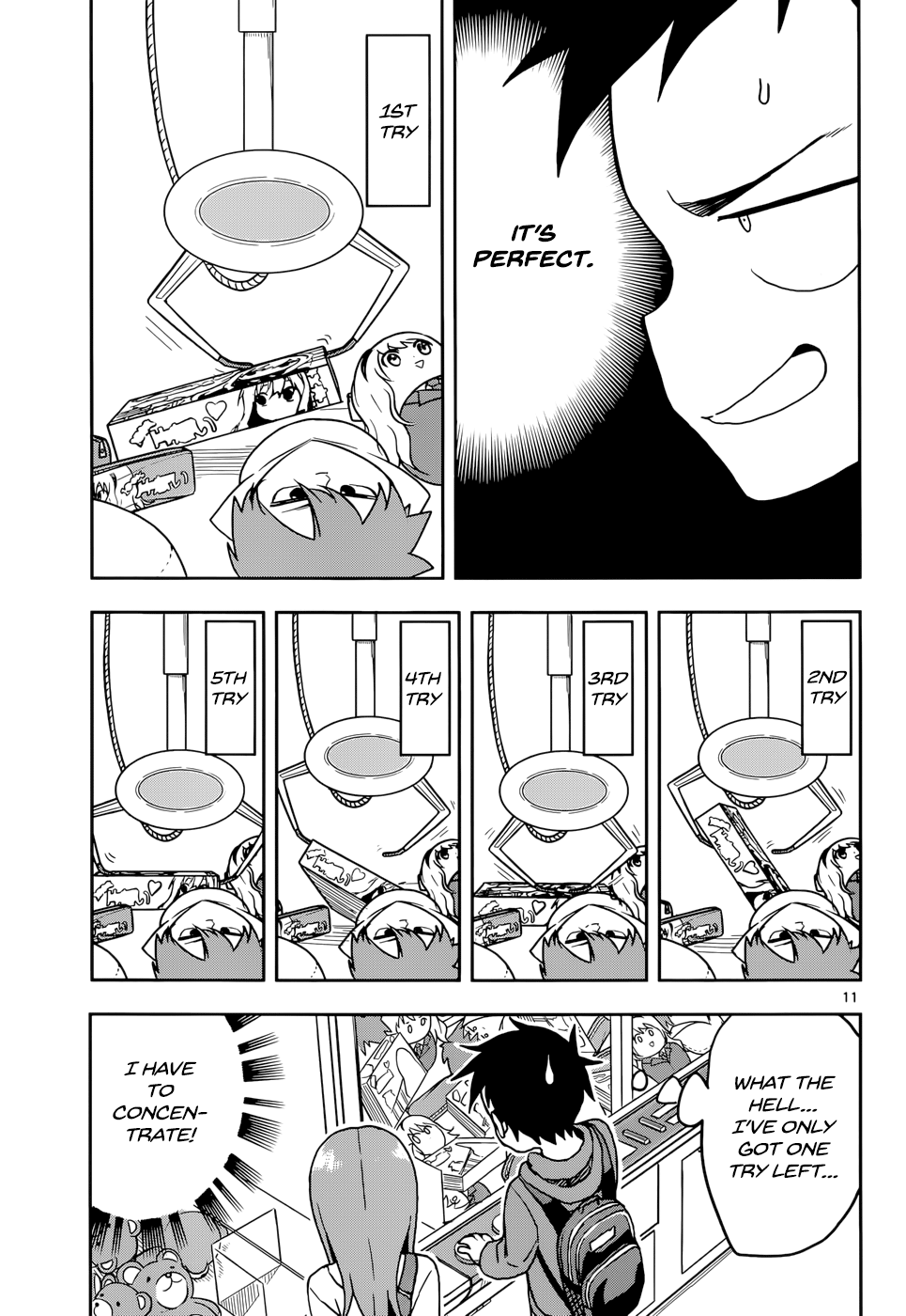 Karakai Jouzu No Takagi-San - Chapter 106: Crane Games