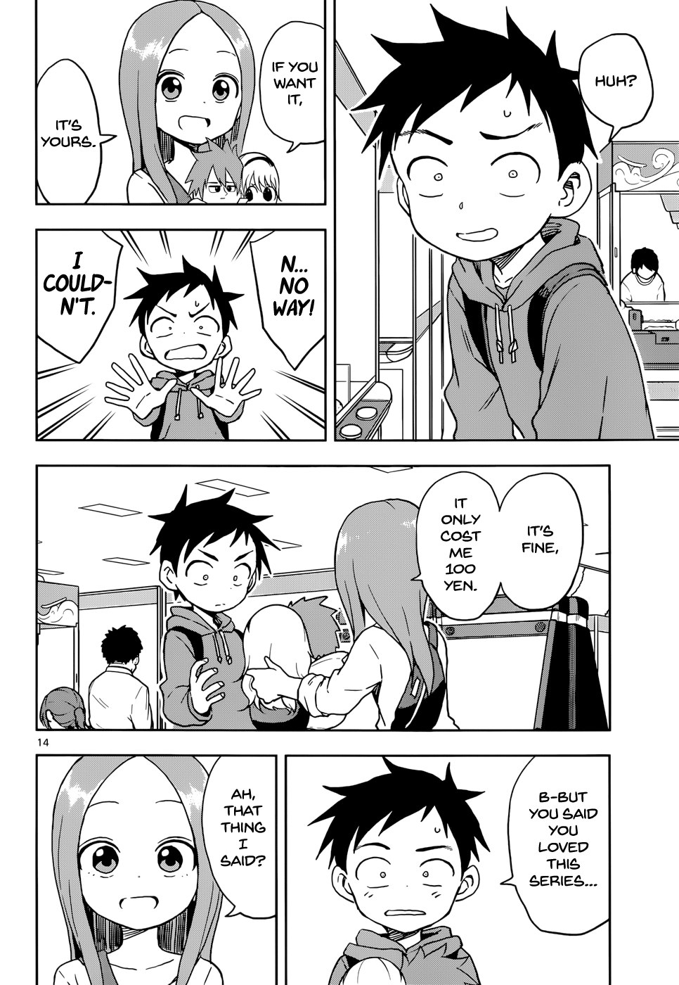 Karakai Jouzu No Takagi-San - Chapter 106: Crane Games