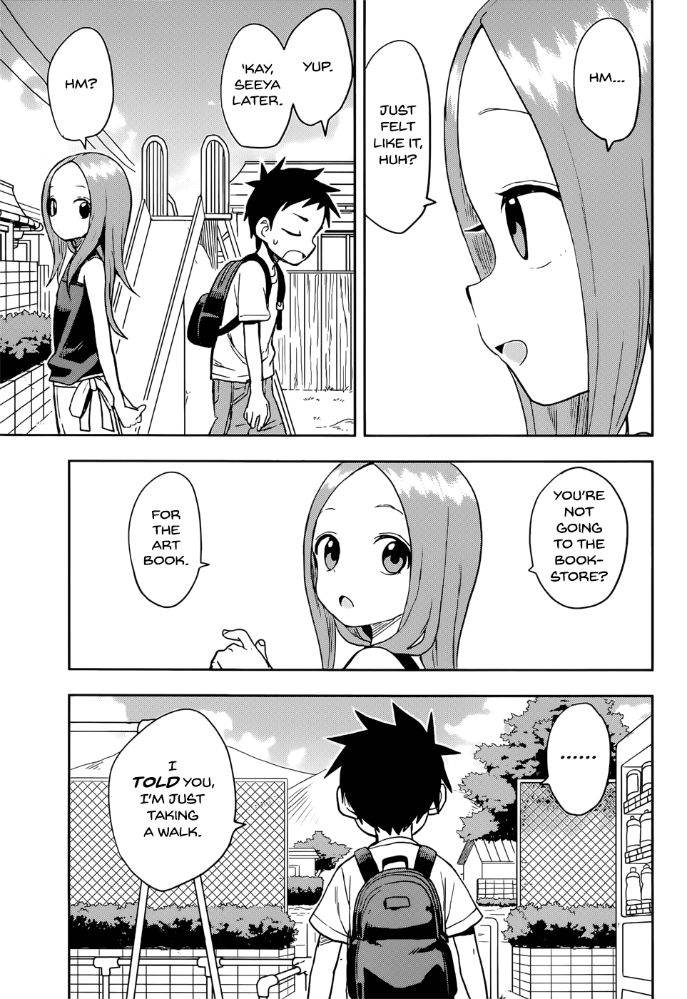 Karakai Jouzu No Takagi-San - Chapter 133: Kindness