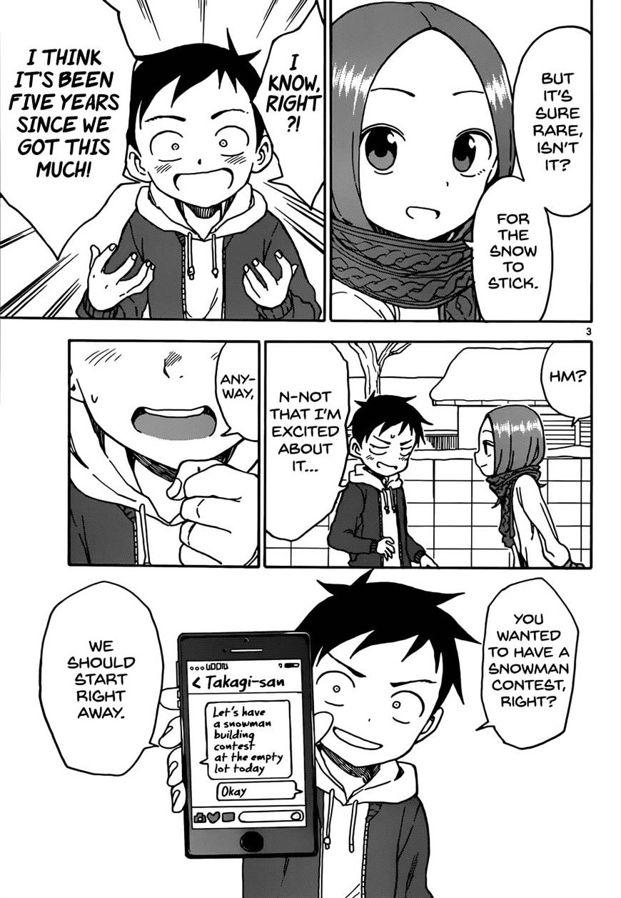 Karakai Jouzu No Takagi-San - Chapter 62