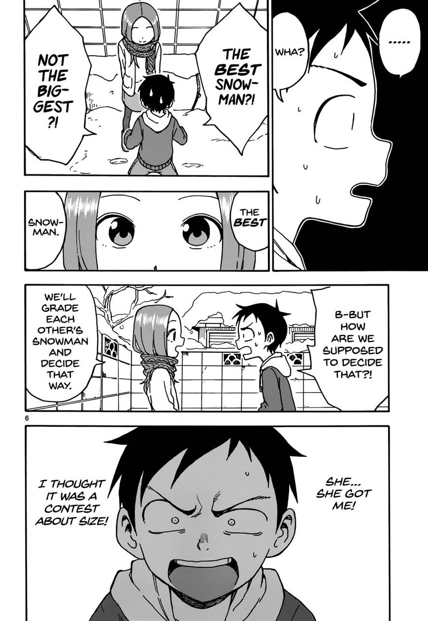 Karakai Jouzu No Takagi-San - Chapter 62