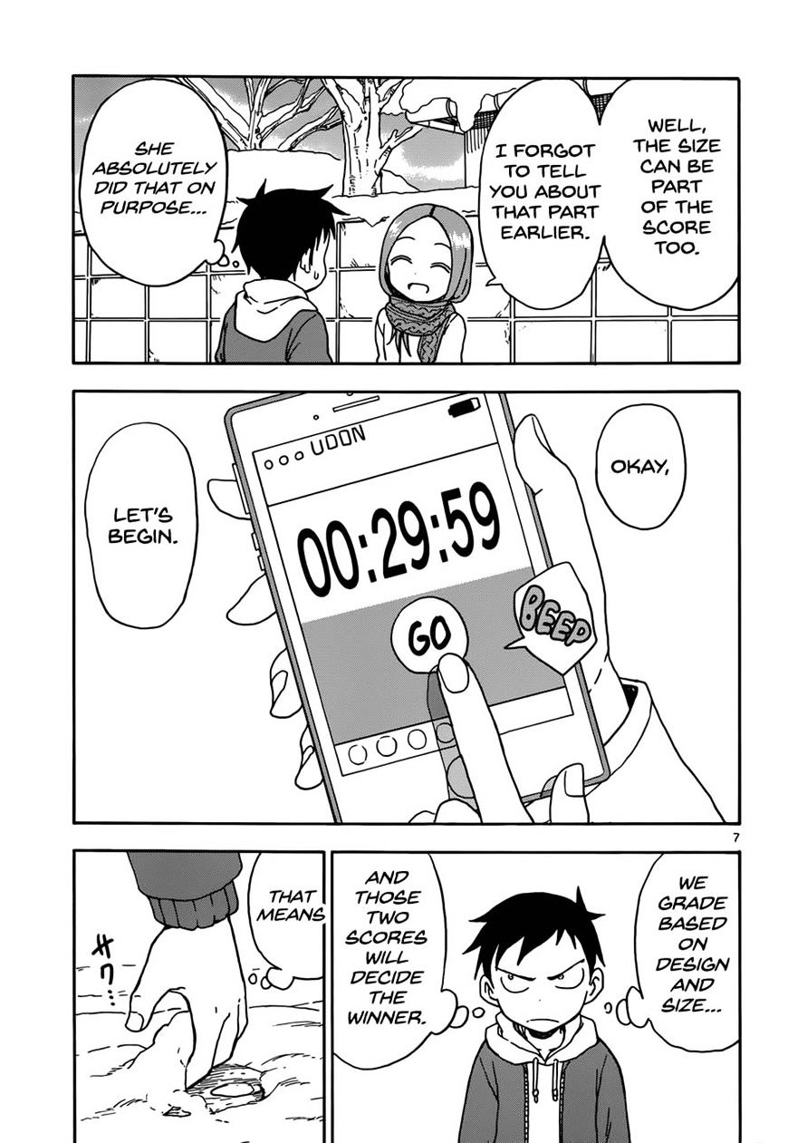 Karakai Jouzu No Takagi-San - Chapter 62