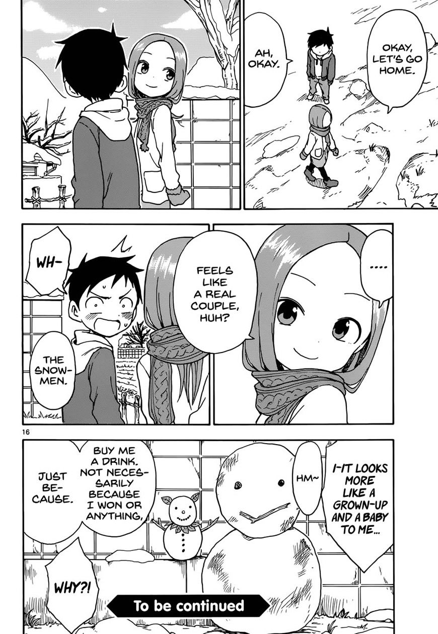 Karakai Jouzu No Takagi-San - Chapter 62