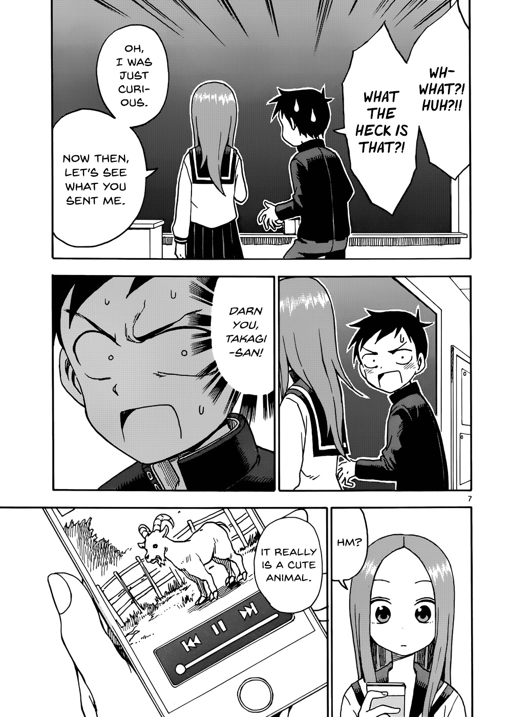 Karakai Jouzu No Takagi-San - Chapter 42 : Horror