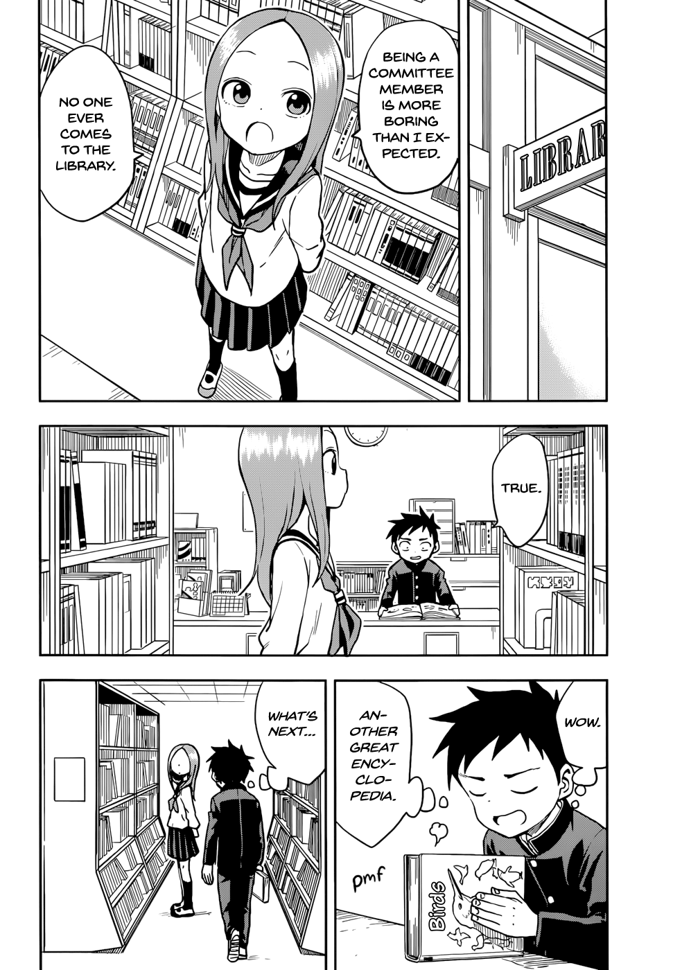 Karakai Jouzu No Takagi-San - Chapter 127: Reflexes