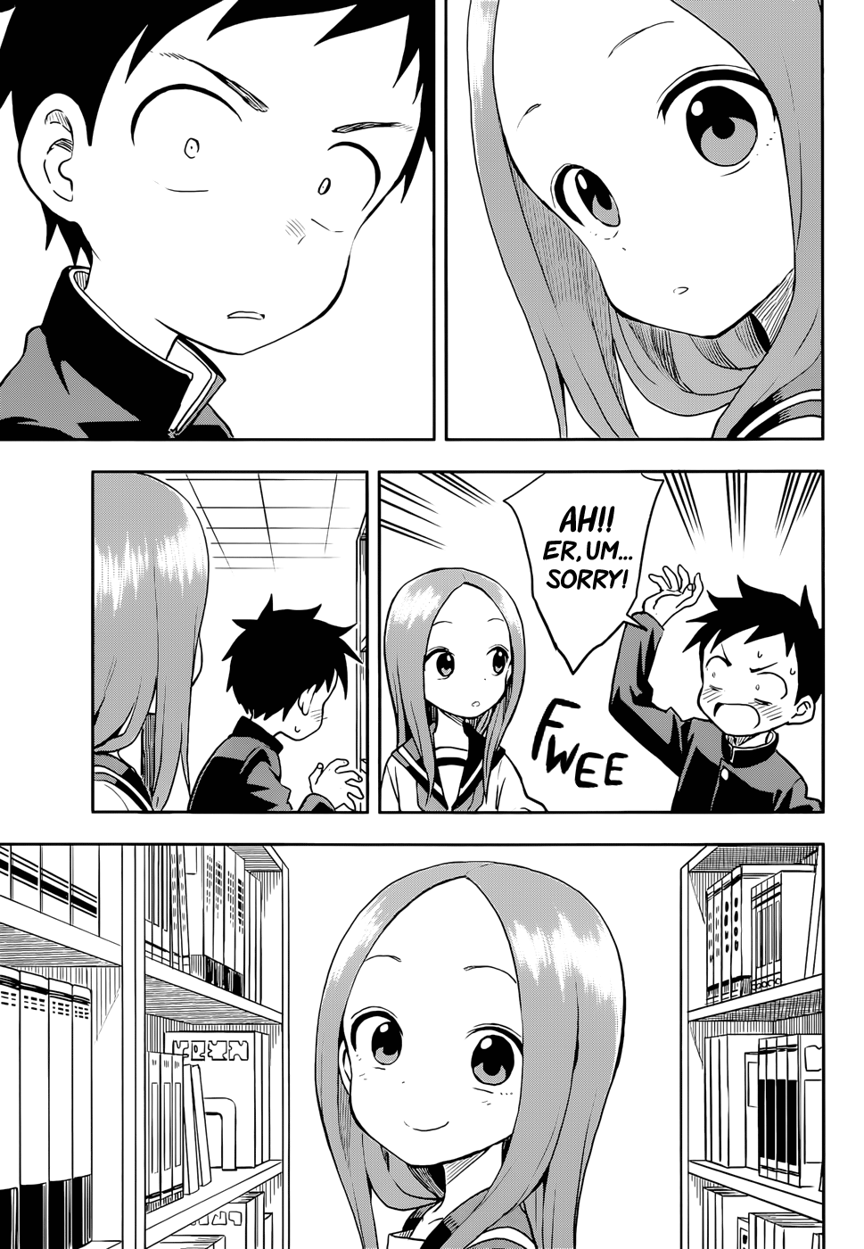 Karakai Jouzu No Takagi-San - Chapter 127: Reflexes