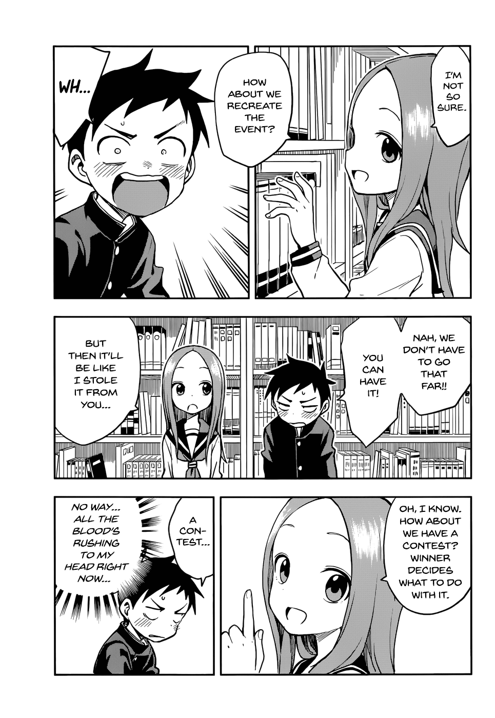 Karakai Jouzu No Takagi-San - Chapter 127: Reflexes