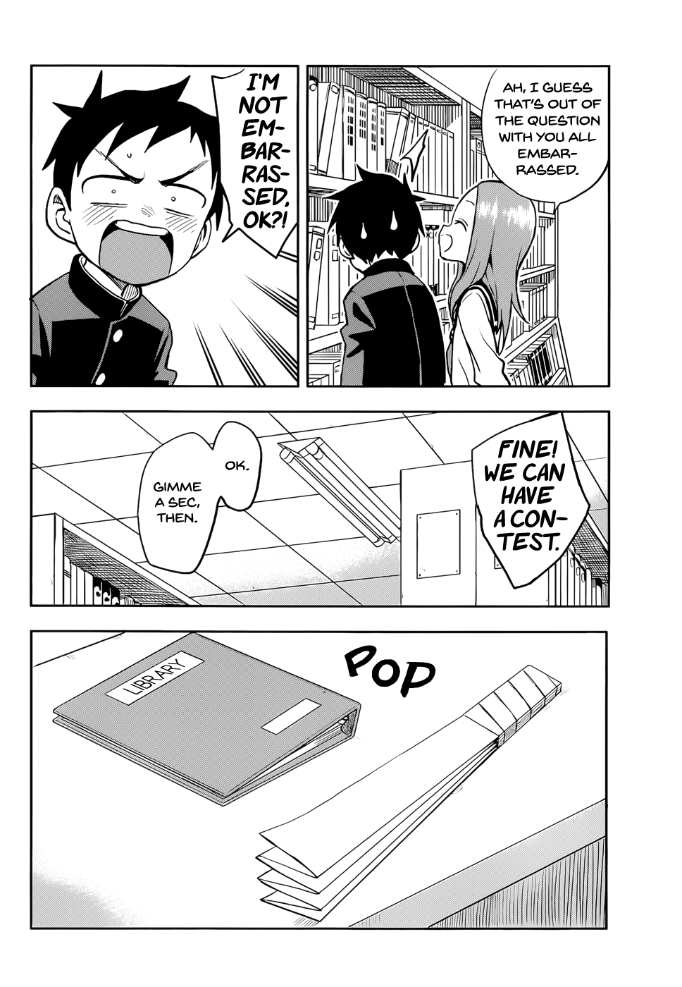 Karakai Jouzu No Takagi-San - Chapter 127: Reflexes