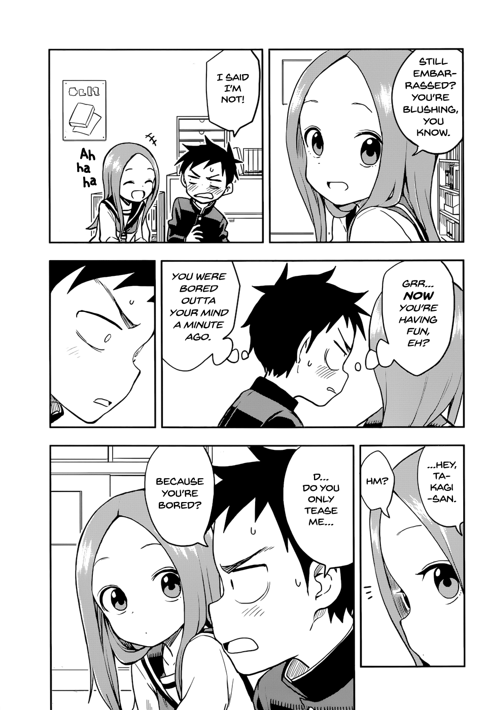 Karakai Jouzu No Takagi-San - Chapter 127: Reflexes