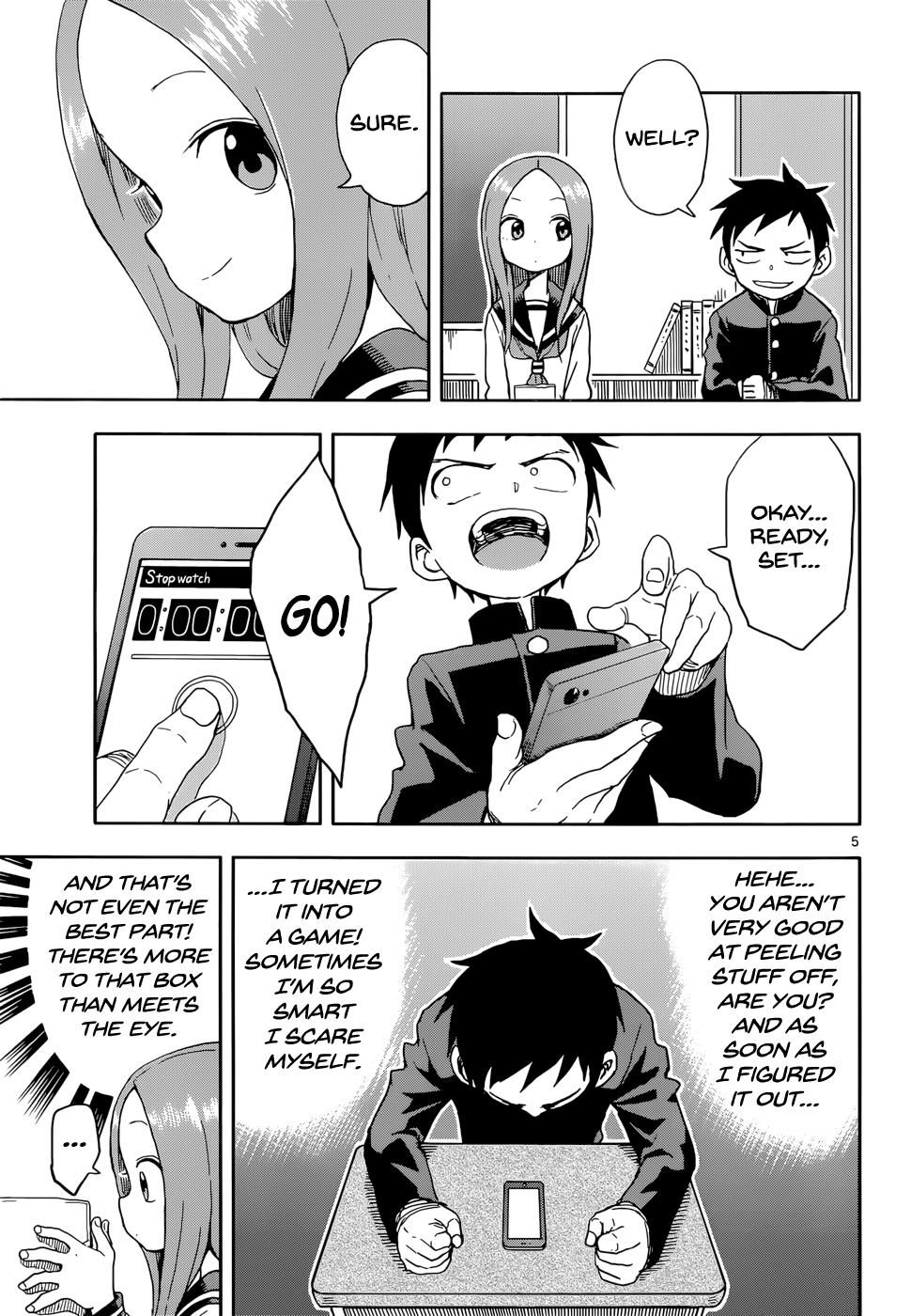 Karakai Jouzu No Takagi-San - Chapter 87: Box