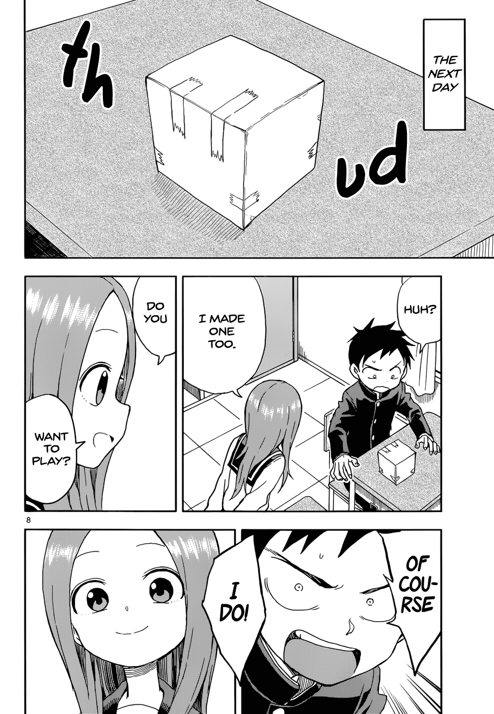 Karakai Jouzu No Takagi-San - Chapter 87: Box