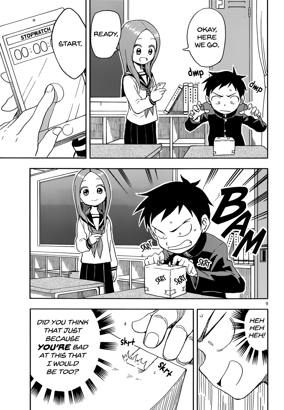 Karakai Jouzu No Takagi-San - Chapter 87: Box