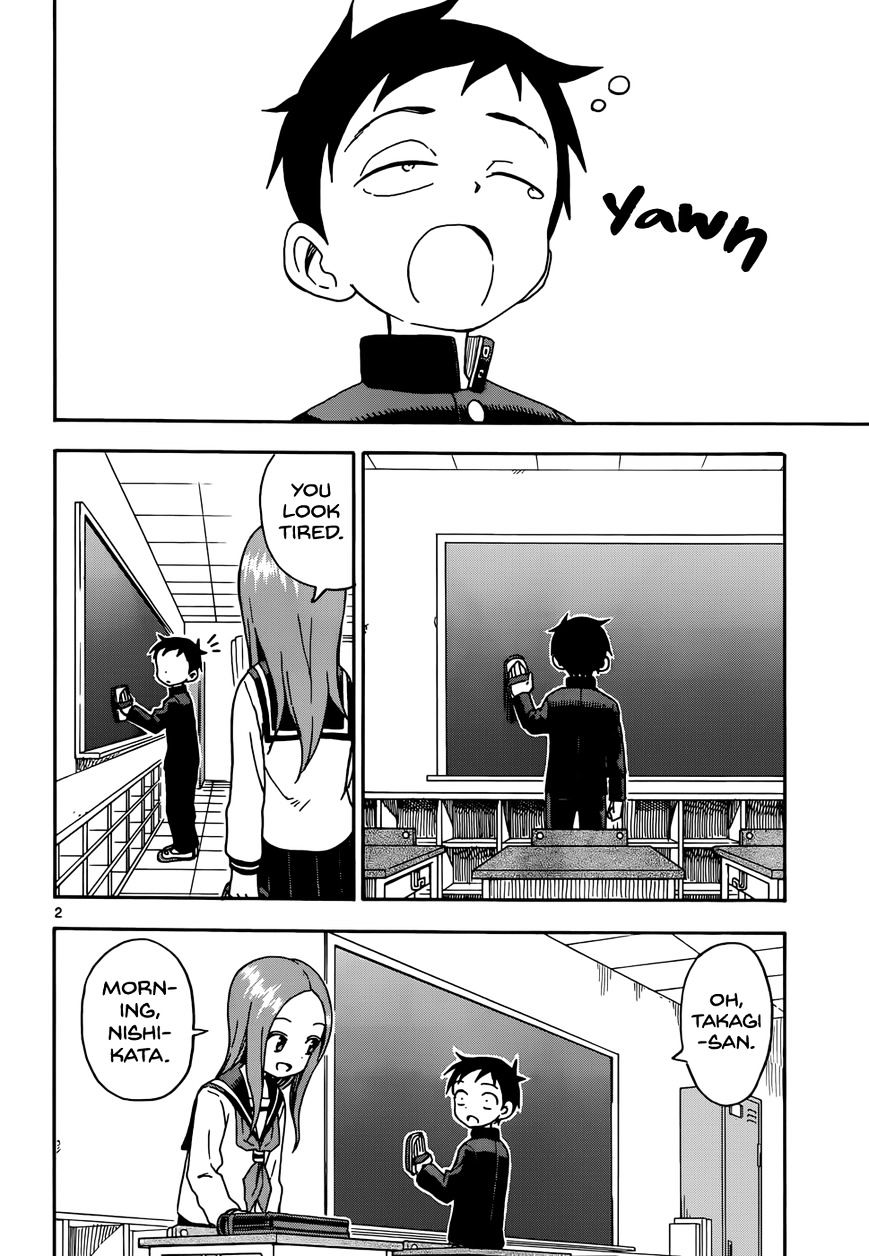 Karakai Jouzu No Takagi-San - Chapter 56 : Eyedrops