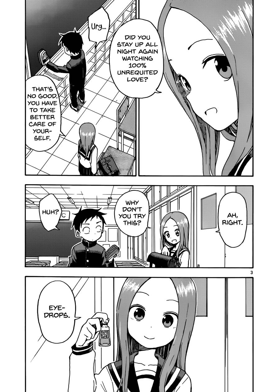 Karakai Jouzu No Takagi-San - Chapter 56 : Eyedrops