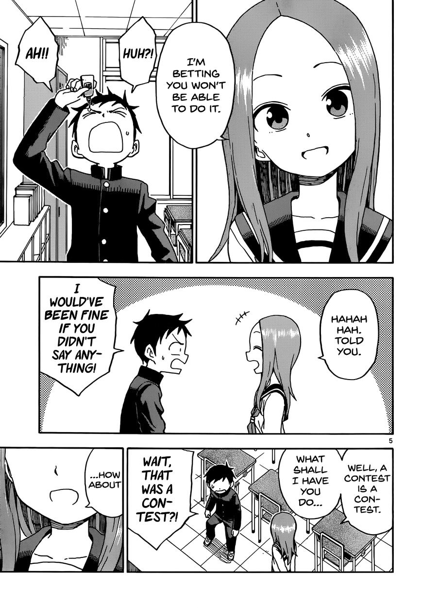 Karakai Jouzu No Takagi-San - Chapter 56 : Eyedrops