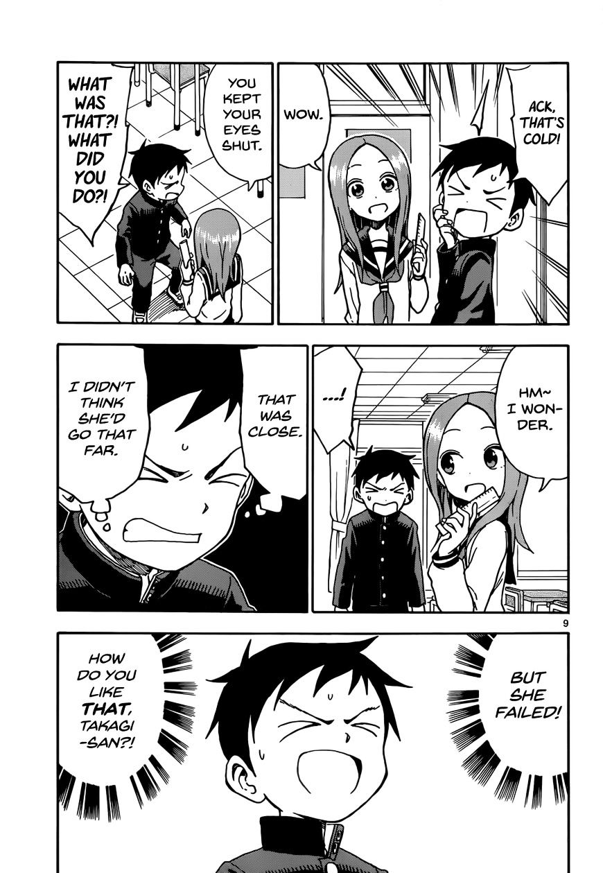 Karakai Jouzu No Takagi-San - Chapter 56 : Eyedrops