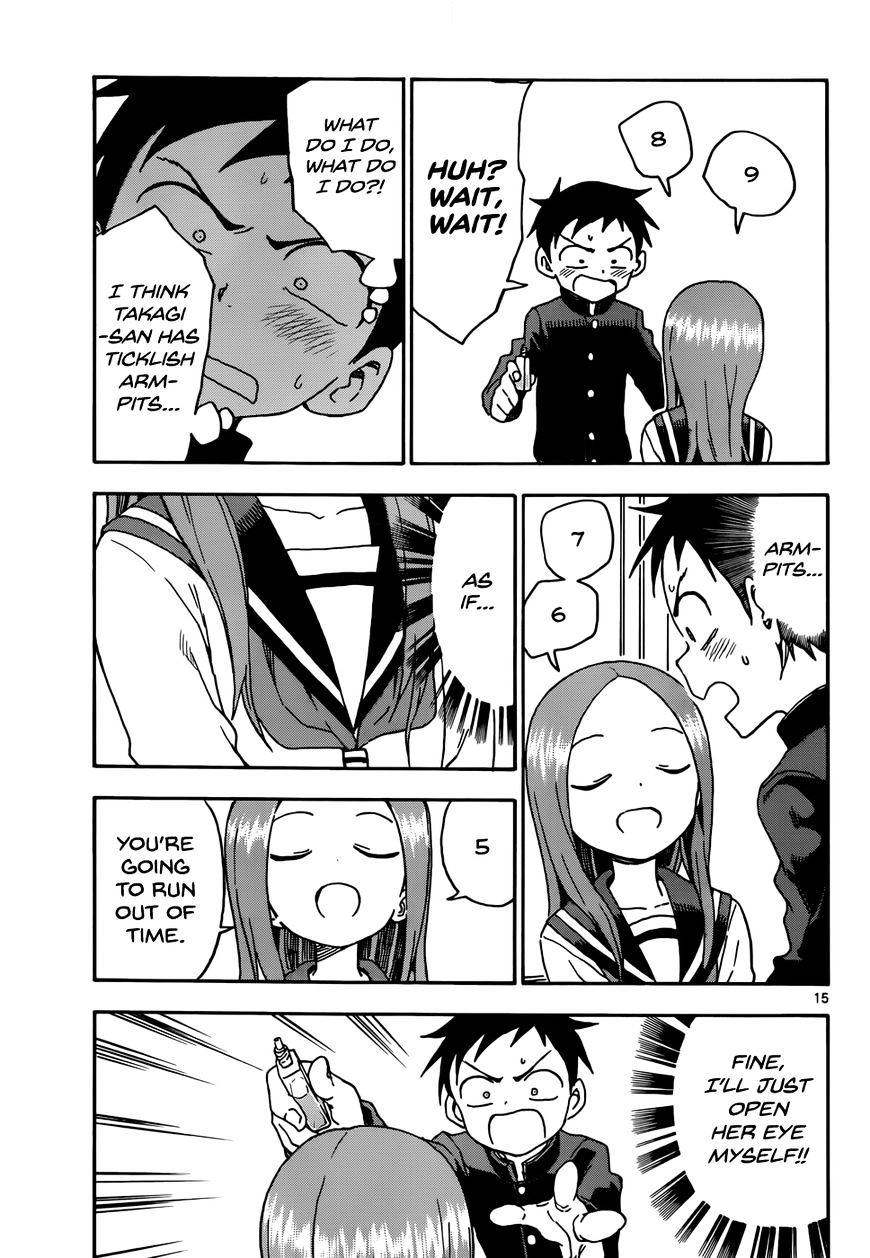 Karakai Jouzu No Takagi-San - Chapter 56 : Eyedrops