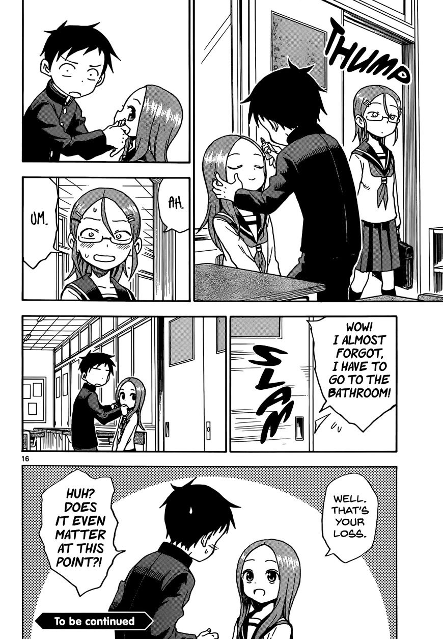 Karakai Jouzu No Takagi-San - Chapter 56 : Eyedrops