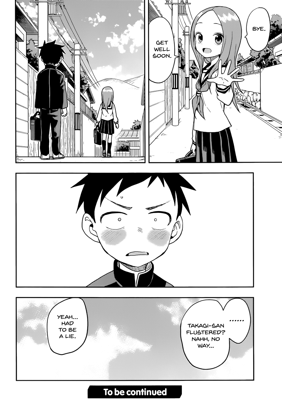 Karakai Jouzu No Takagi-San - Chapter 138: Slight Fever