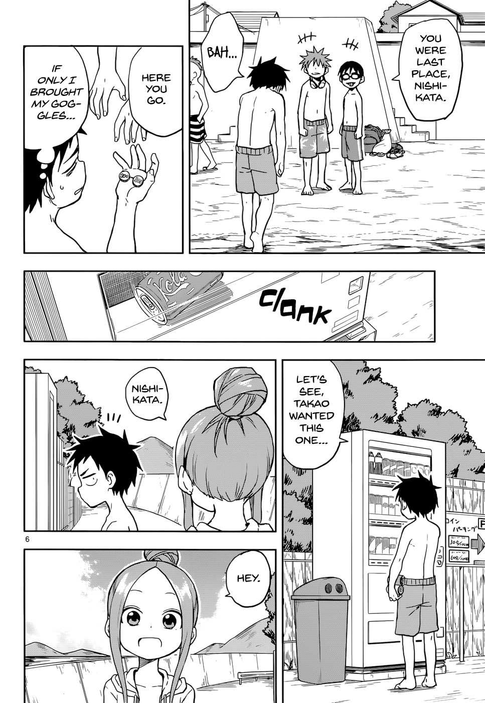 Karakai Jouzu No Takagi-San - Chapter 112: Swimming At The Beach