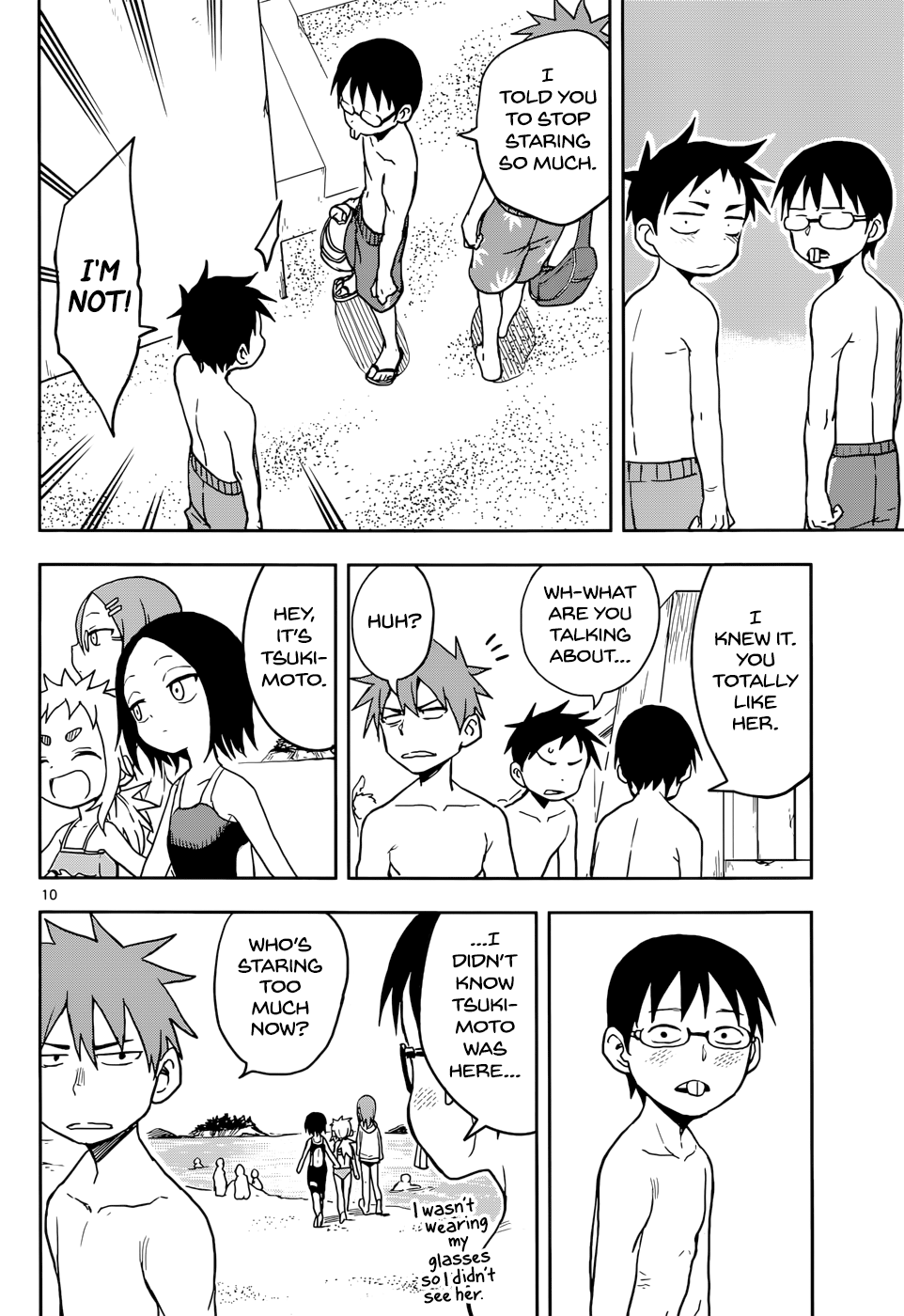 Karakai Jouzu No Takagi-San - Chapter 112: Swimming At The Beach