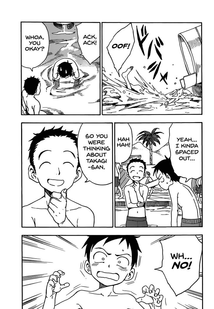 Karakai Jouzu No Takagi-San - Vol.6 Chapter 58 : Pool (Part 2)