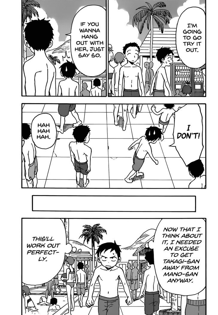 Karakai Jouzu No Takagi-San - Vol.6 Chapter 58 : Pool (Part 2)