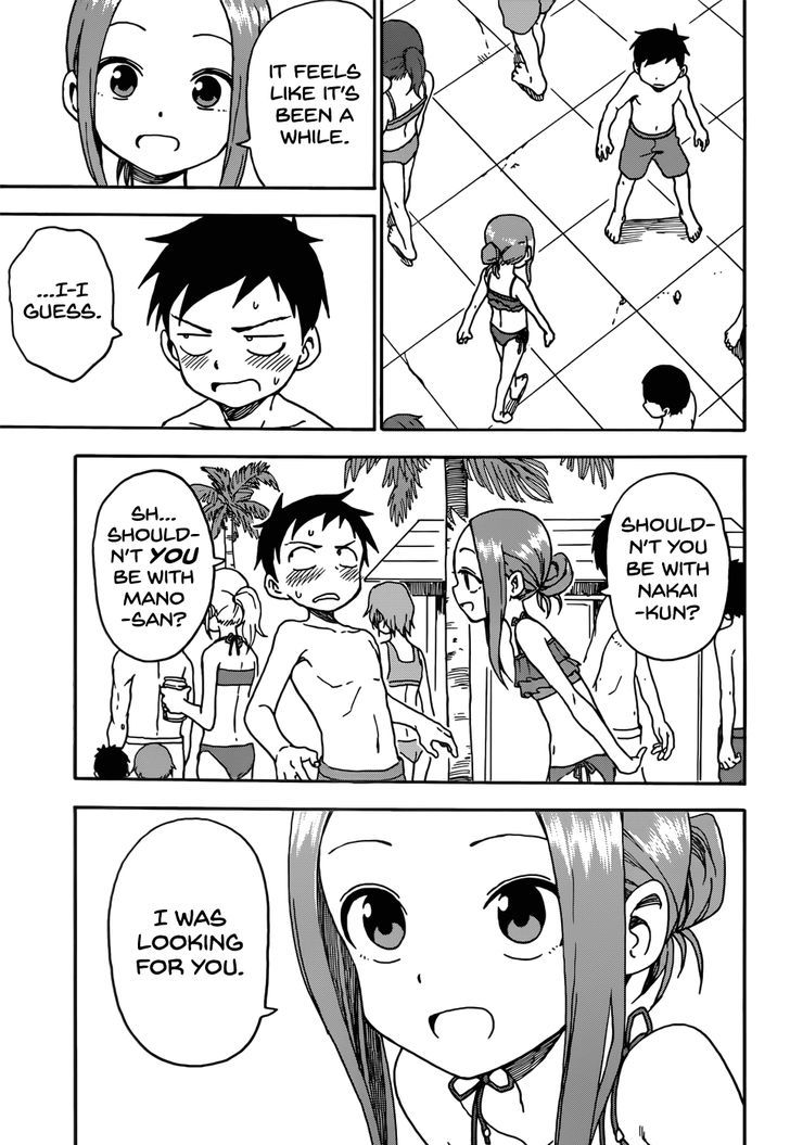 Karakai Jouzu No Takagi-San - Vol.6 Chapter 58 : Pool (Part 2)