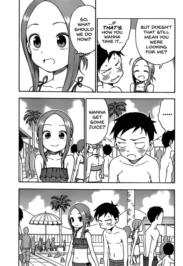 Karakai Jouzu No Takagi-San - Vol.6 Chapter 58 : Pool (Part 2)