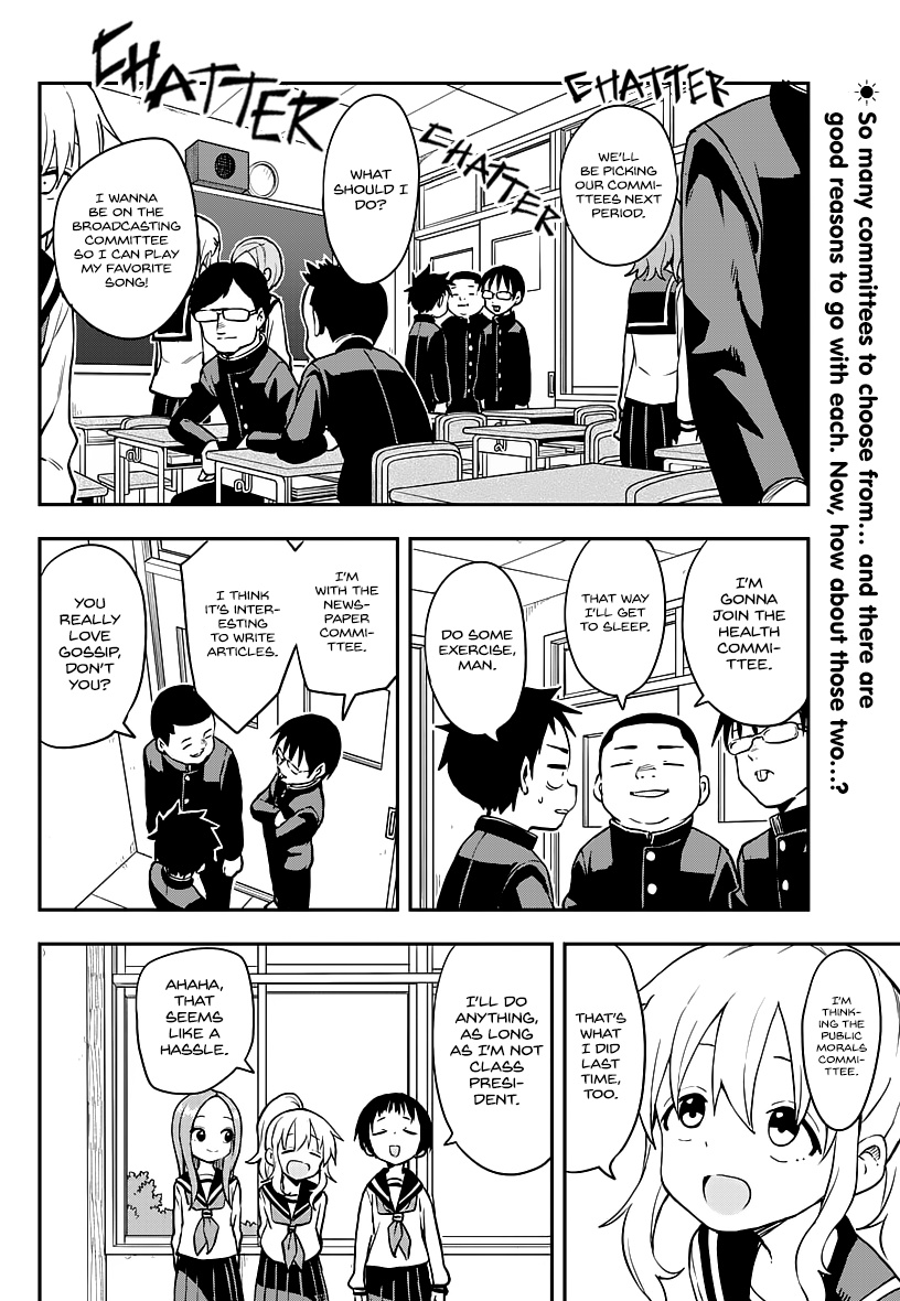 Karakai Jouzu No Takagi-San - Chapter 166: Picking A Committee