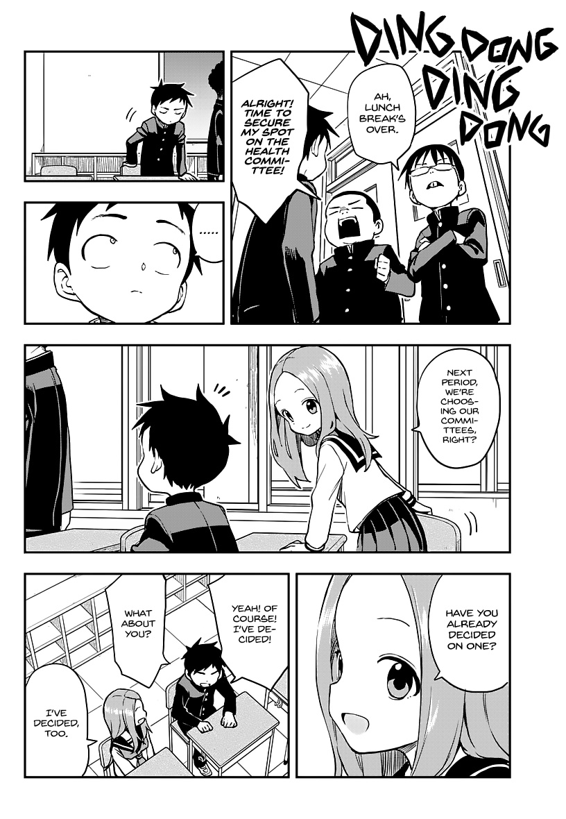 Karakai Jouzu No Takagi-San - Chapter 166: Picking A Committee