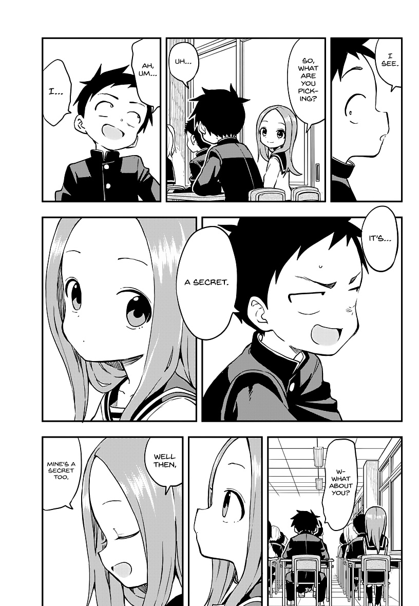 Karakai Jouzu No Takagi-San - Chapter 166: Picking A Committee