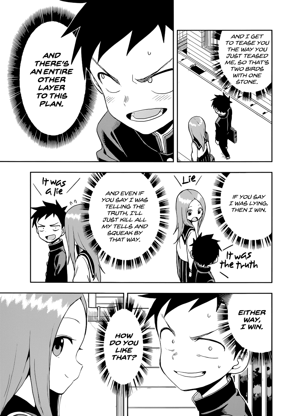 Karakai Jouzu No Takagi-San - Chapter 139: Truth Or Lie