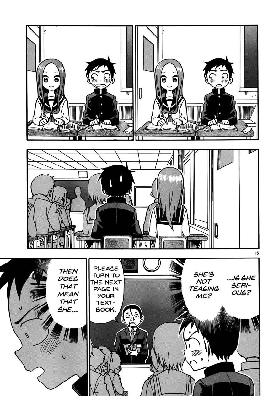 Karakai Jouzu No Takagi-San - Chapter 61