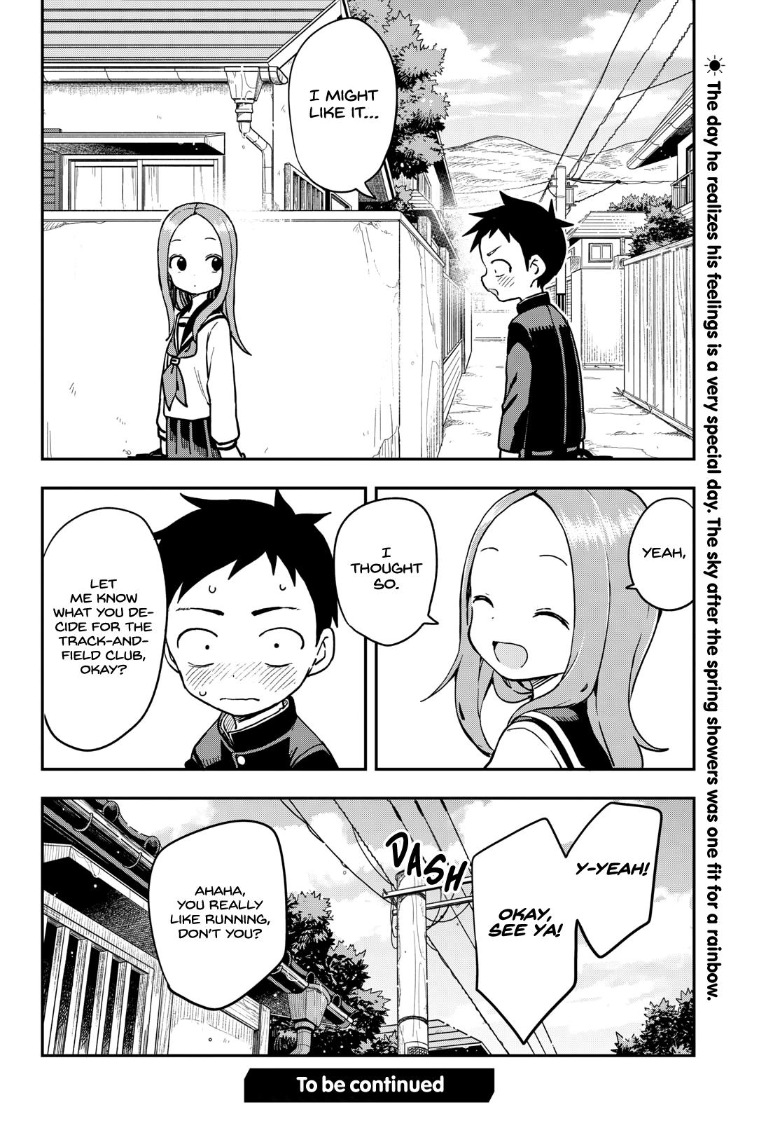 Karakai Jouzu No Takagi-San - Chapter 174